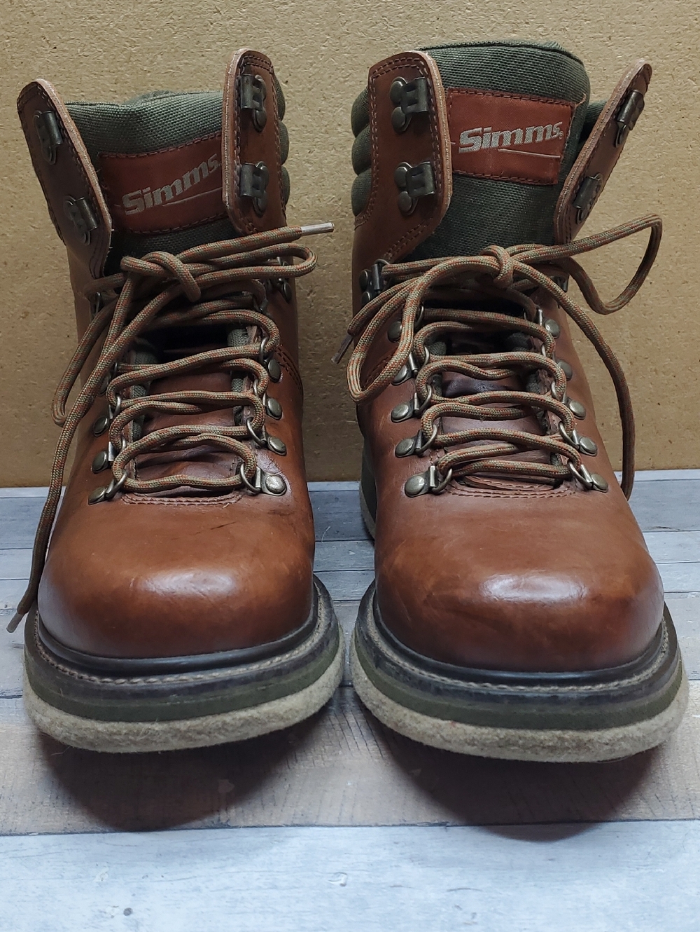 SIMMS Felt Sole Fly Fishing Wading Boots Men's 10